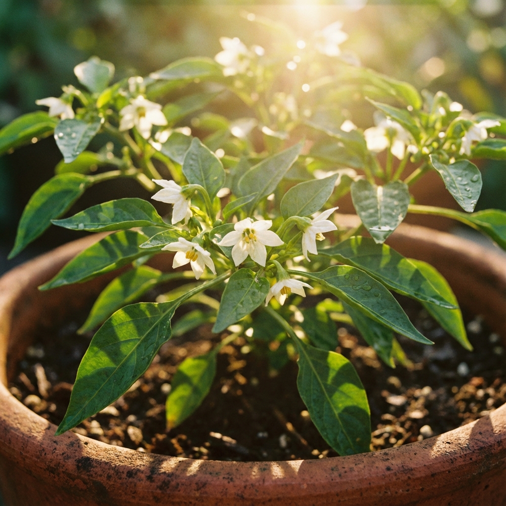 Chiliplanta skötsel